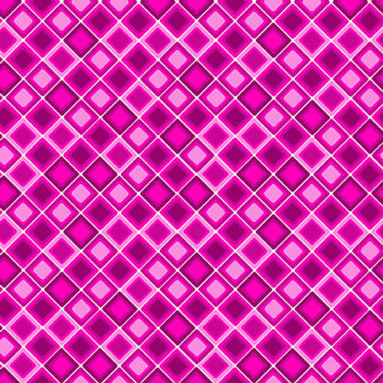 Fabric Blank Quilting Fuchsia Tonal Square on the Bias by the Quarter Yard 2478-25
